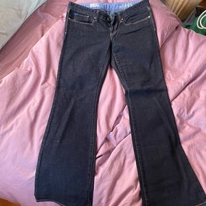 Gap dark wash flare jeans